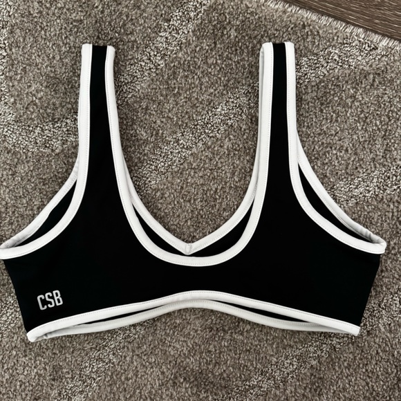 CSB Serenity Isla Crop Bra Two Tone in Medium - Picture 4 of 5